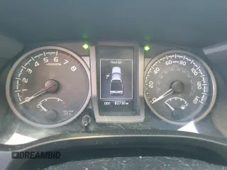 2017 Toyota Tacoma SR5 with VIN 5TFCZ5AN3HX116404, listed as a Copart auction lot 50578545 with 82,730 mi miles and Salvage Title. Bid and sale history available at carsss.com. Image 9.