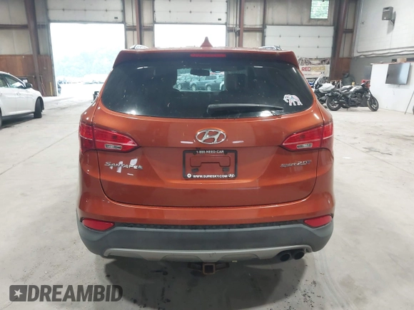 2013 Hyundai Santa Fe Sport z VIN 5XYZUDLA7DG042060, wystawiony jako IAAI lot #42467616 z przebiegiem 110 130 mil mil oraz . Historia ofert i sprzedaży dostępna na DreamBid. Obrazek 16.