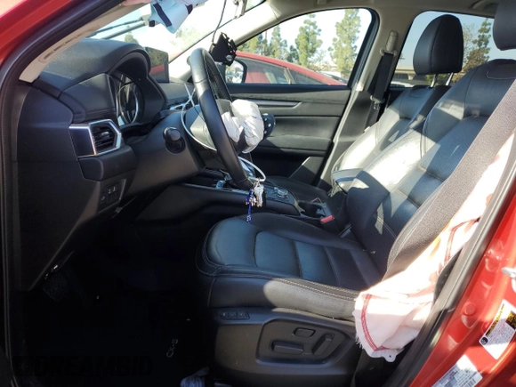 2021 Mazda CX-5 Touring with VIN JM3KFACM8M0369763, listed as a Copart auction lot 84081314 with 54,715 mi miles and Salvage Title. Bid and sale history available at carsss.com. Image 7.