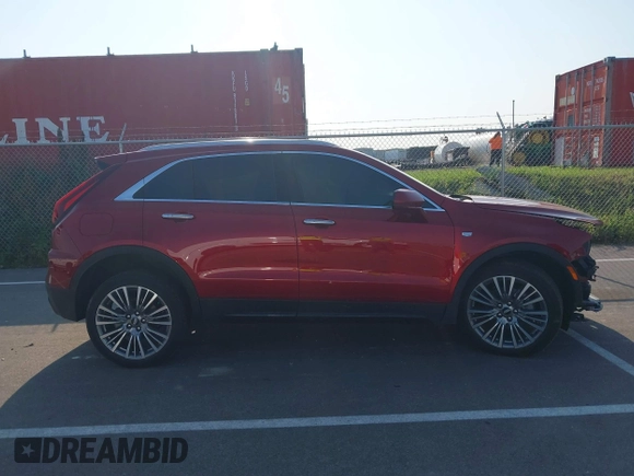 2025 Cadillac XT4 AWD Premium Luxury with VIN 1GYFZDR42SF118428, listed as a IAAI auction lot 42376074 with 13,758 mi miles and . Bid and sale history available at DreamBid. Image 14.