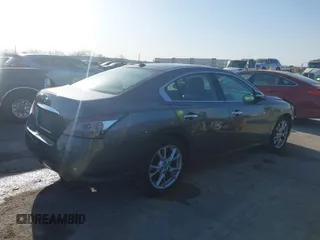 2014 Nissan Maxima 3.5 S with VIN 1N4AA5AP4EC476676, listed as a IAAI auction lot 41853243 with 104,616 mi miles. Bid and sale history available at carsss.com. Image 4.