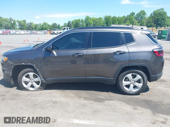 2018 Jeep Compass Altitude with VIN 3C4NJCBB1JT461649, listed as a IAAI auction lot 42206406 with 75,464 mi miles and . Bid and sale history available at DreamBid. Image 14.
