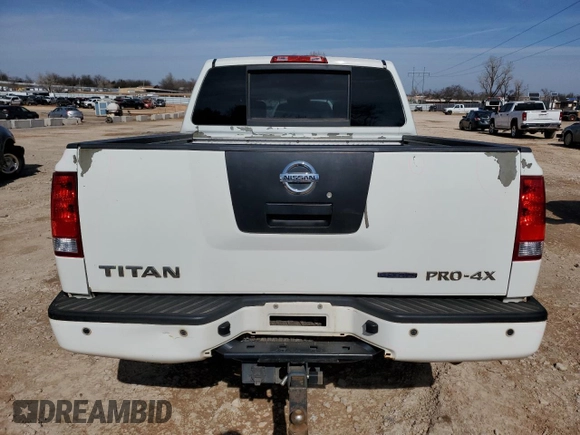 2011 Nissan Titan SL with VIN 1N6BA0EC8BN321974, listed as a Copart auction lot 43952785 with 145,137 mi miles and Salvage Title. Bid and sale history available at carsss.com. Image 6.
