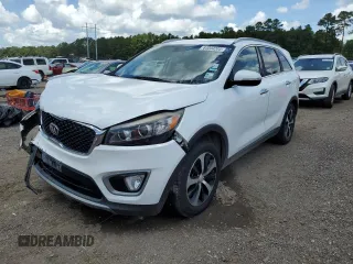 2016 Kia Sorento EX with VIN 5XYPH4A57GG153259, listed as a Copart auction lot 64044205 with 169,492 mi miles and Salvage title. Bid and sale history available at DreamBid. Image 1.