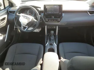 2022 Toyota Corolla Cross LE with VIN 7MUCAABGXNV025847, listed as a Copart auction lot 49153095 with 37,789 mi miles and Salvage title. Bid and sale history available at DreamBid. Image 8.