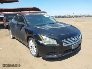 2012 Nissan Maxima 3.5 S with VIN 1N4AA5AP6CC847916, listed as a IAAI auction lot 41867800 with 1 mi miles. Bid and sale history available at carsss.com. Image 1.