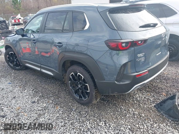 2023 Mazda CX-50 2.5 Turbo with VIN 7MMVABXY5PN129813, listed as a IAAI auction lot 41284262 with 15,192 mi miles. Bid and sale history available at carsss.com. Image 3.