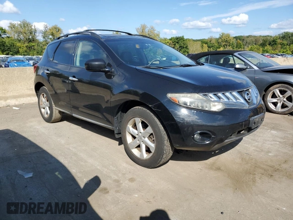 2009 Nissan Murano LE with VIN JN8AZ18W19W212073, listed as a Copart auction lot 71870004 with 135,845 mi miles and Clean Title. Bid and sale history available at carsss.com. Image 4.
