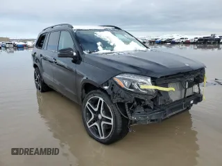 2017 Mercedes-Benz GLS with VIN 4JGDF7DE3HA899243, listed as a Copart auction lot 46994633 with 61,894 mi miles. Bid and sale history available at carsss.com. Image 4.