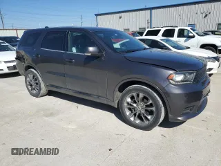 2019 Dodge Durango GT Plus with VIN 1C4RDHDG7KC824435, listed as a Copart auction lot 48637995 with 105,543 mi miles and Salvage Title. Bid and sale history available at carsss.com. Image 4.