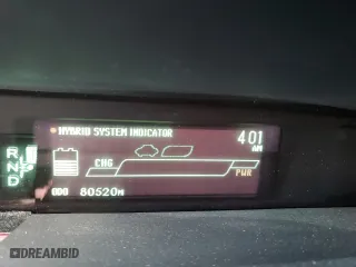 2012 Toyota Prius Plug-In with VIN JTDKN3DPXC3027664, listed as a Copart auction lot 72199924 with 80,520 mi miles and Salvage Title. Bid and sale history available at carsss.com. Image 9.
