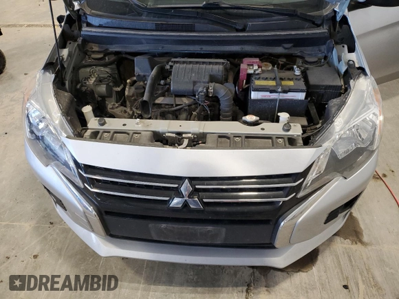 2021 Mitsubishi Mirage ES z VIN ML32AUHJ7MH006642, wystawiony jako Copart lot #53401525 z przebiegiem 87 454 mil mil oraz Szkoda całkowita • Salvage title. Historia ofert i sprzedaży dostępna na DreamBid. Obrazek 13.