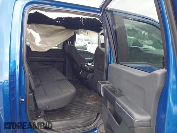 2022 Ford F-150 XL с VIN 1FTEW1EP2NKD17385, выставлен на аукционе IAAI как лот 42378513 с пробегом 51 543 миль миль и . История ставок и продаж доступна на DreamBid. Изображение 8.