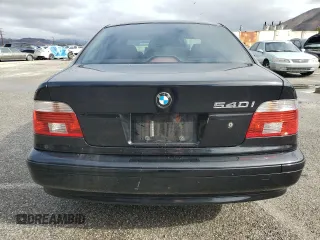 2002 BMW 5 Series 540iA with VIN WBADN63422GN86602, listed as a Copart auction lot 43392445 with 159,974 mi miles and Salvage Title. Bid and sale history available at carsss.com. Image 6.
