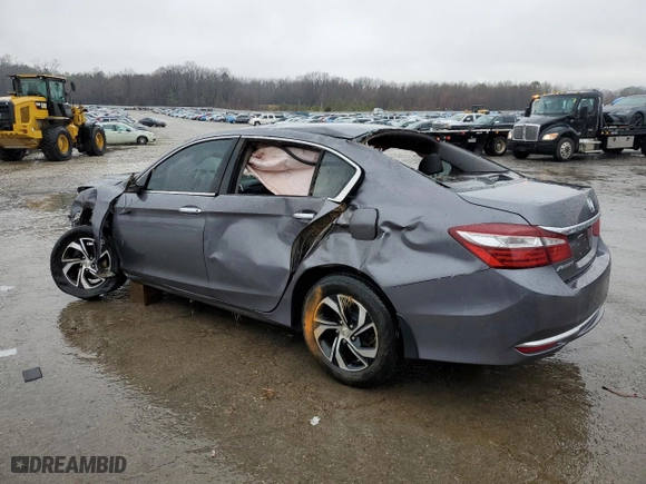 2016 Honda Accord Sedan LX with VIN 1HGCR2F36GA183605, listed as a Copart auction lot 44924505 with 58,550 mi miles and Salvage Title. Bid and sale history available at carsss.com. Image 2.