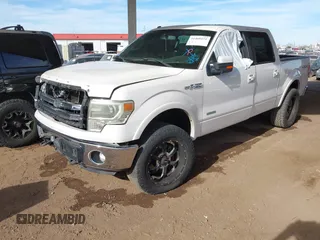 2013 Ford F-150 XL with VIN 1FTFW1ET0DFC58121, listed as a IAAI auction lot 41468151 with 132,219 mi miles. Bid and sale history available at carsss.com. Image 2.