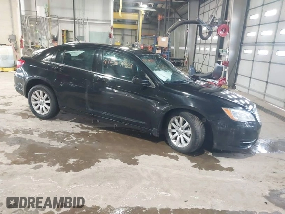 2013 Chrysler 200 Touring with VIN 1C3CCBBB6DN501373, listed as a IAAI auction lot 41587159 with 193,410 mi miles and . Bid and sale history available at DreamBid. Image 1.