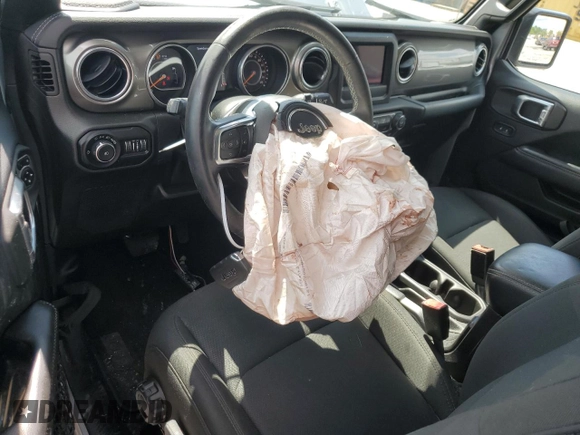 2018 Jeep Wrangler Unlimited Sahara z VIN 1C4HJXEG7JW115319, wystawiony jako Copart lot #56717765 z przebiegiem 53 633 mil mil oraz Szkoda całkowita • Salvage title. Historia ofert i sprzedaży dostępna na DreamBid. Obrazek 8.