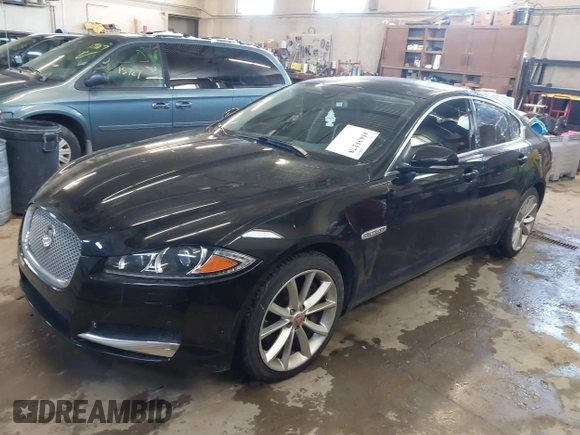 2015 Jaguar XF V6 Portfolio with VIN SAJWJ0FF5F8U57756, listed as a IAAI auction lot 41631278 with 47,158 mi miles. Bid and sale history available at carsss.com. Image 17.