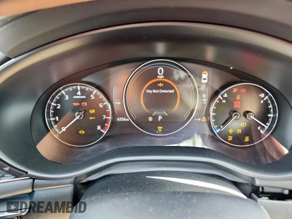 2024 Mazda 3 S Preferred with VIN 3MZBPACM2RM412484, listed as a Copart auction lot 56912155 with 6,356 mi miles and Salvage title. Bid and sale history available at DreamBid. Image 9.