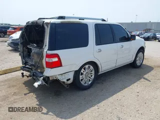 2011 Ford Expedition Limited with VIN 1FMJU2A52BEF57735, listed as a IAAI auction lot 42264865 with 159,300 mi miles and . Bid and sale history available at DreamBid. Image 4.