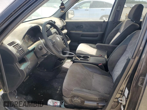 2002 Honda CR-V EX z VIN JHLRD788X2C016614, wystawiony jako Copart lot #57356545 z przebiegiem Nie podano mil oraz Czysty tytuł • Clean title. Historia ofert i sprzedaży dostępna na DreamBid. Obrazek 7.