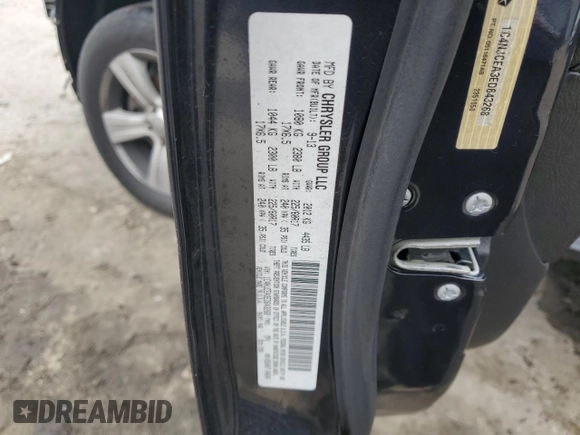 2014 Jeep Compass High Altitude with VIN 1C4NJCEA3ED643268, listed as a Copart auction lot 86148574 with 153,481 mi miles and Non Repairable. Bid and sale history available at carsss.com. Image 13.