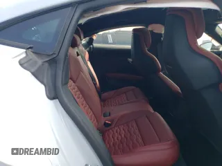 2024 Audi RS e-tron GT z VIN WAUBHBFW7R7901666, wystawiony jako Copart lot #49103775 z przebiegiem 7651 mil mil oraz Szkody całkowita. Historia ofert i sprzedaży dostępna na DreamBid. Obrazek 10.