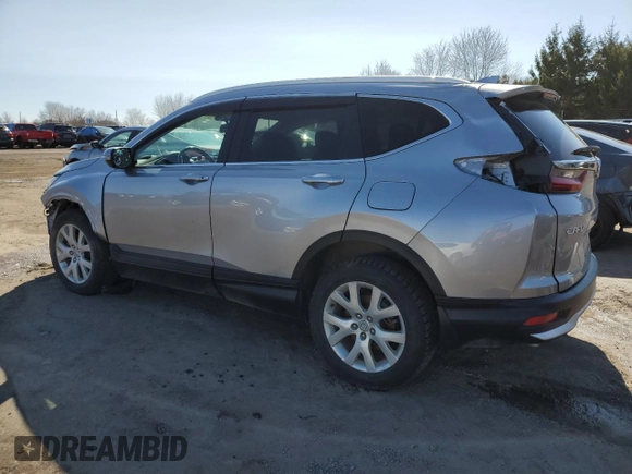 2021 Honda CR-V EX-L with VIN 2HKRW2H89MH215610, listed as a Copart auction lot 50299125 with 46,642 mi miles and Salvage Title. Bid and sale history available at carsss.com. Image 2.