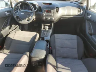 2015 Kia Forte LX with VIN KNAFX4A64F5405545, listed as a Copart auction lot 87821285 with 163,130 mi miles and Salvage Title. Bid and sale history available at DreamBid. Image 8.