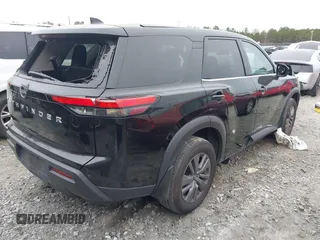 2024 Nissan Pathfinder S with VIN 5N1DR3AAXRC224447, listed as a IAAI auction lot 41165516 with 50,321 mi miles and . Bid and sale history available at DreamBid. Image 4.