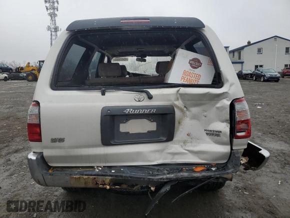 1998 Toyota 4Runner SR5 z VIN JT3HN86R0W0185043, wystawiony jako Copart lot #43425065 z przebiegiem 195 992 mil mil oraz Szkoda całkowita • Salvage title. Historia ofert i sprzedaży dostępna na DreamBid. Obrazek 6.