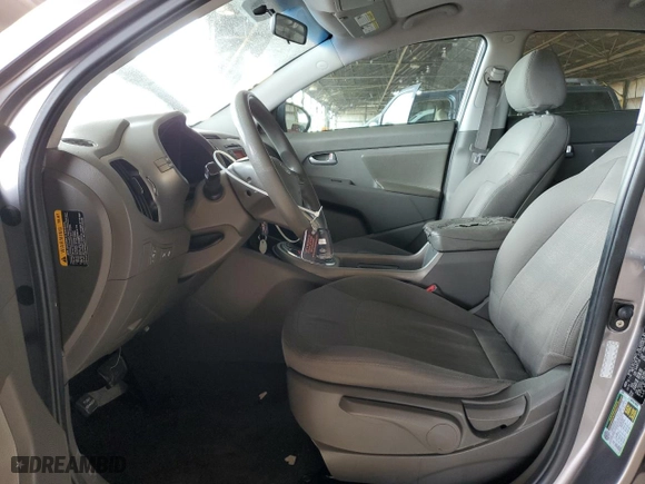 2012 Kia Sportage LX with VIN KNDPB3A28C7257185, listed as a Copart auction lot 53354925 with 209,699 mi miles and Clean Title. Bid and sale history available at carsss.com. Image 7.