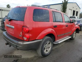 2005 Dodge Durango SLT z VIN 1D4HB48D05F566713, wystawiony jako Copart lot #84339944 z przebiegiem 190 851 mil mil oraz Szkoda całkowita • Salvage title. Historia ofert i sprzedaży dostępna na DreamBid. Obrazek 3.