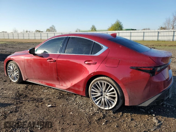 2022 Lexus IS with VIN JTHDA1D28N5119746, listed as a Copart auction lot 85413404 with 73,941 mi miles and Salvage Title. Bid and sale history available at carsss.com. Image 2.