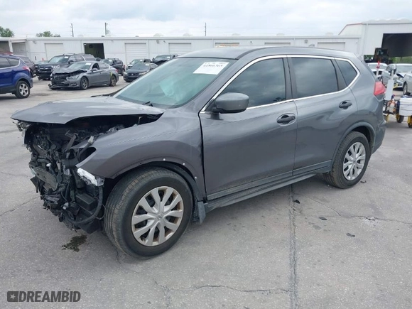 2017 Nissan Rogue SV with VIN KNMAT2MT5HP572065, listed as a IAAI auction lot 41866365 with 69,021 mi miles. Bid and sale history available at carsss.com. Image 2.