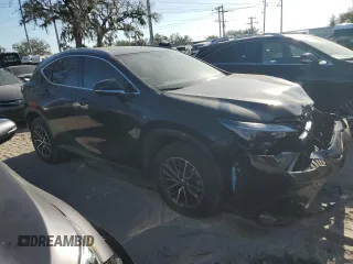 2025 Lexus NX with VIN 2T2GDCAZXSC019578, listed as a Copart auction lot 79953094 with 627 mi miles and Salvage Title. Bid and sale history available at carsss.com. Image 4.