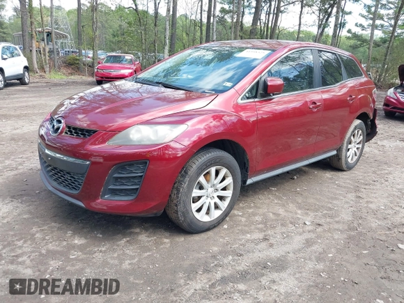 2011 Mazda CX-7 i SV with VIN JM3ER2A51B0402055, listed as a IAAI auction lot 41998325 with 118,734 mi miles. Bid and sale history available at carsss.com. Image 2.
