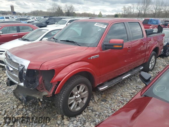 2009 Ford F-150 XL with VIN 1FTPW12V89FB40707, listed as a Copart auction lot 46809785 with 202,587 mi miles and Salvage Title. Bid and sale history available at carsss.com. Image 1.