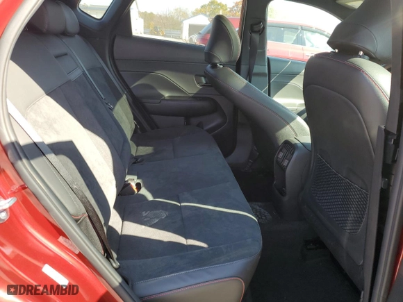 2024 Hyundai Kona N Line with VIN KM8HACA35RU062621, listed as a Copart auction lot 76911774 with 5,537 mi miles and Salvage Title. Bid and sale history available at carsss.com. Image 10.
