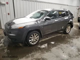 2016 Jeep Cherokee Limited with VIN 1C4PJMDS2GW249180, listed as a Copart auction lot 44726685 with 123,334 mi miles and Salvage Title. Bid and sale history available at carsss.com. Image 1.