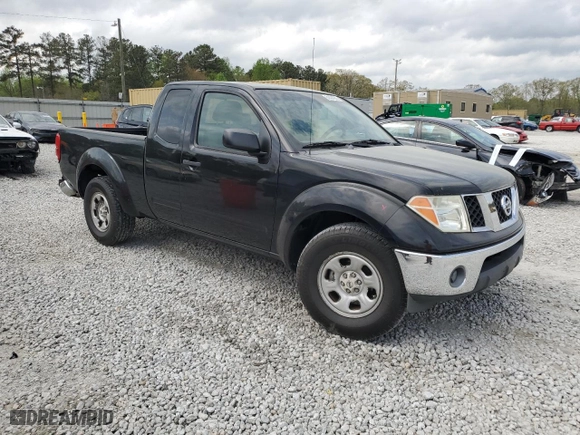2007 Nissan Frontier XE with VIN 1N6BD06T07C406283, listed as a Copart auction lot 51474535 with 203,192 mi miles and Salvage Title. Bid and sale history available at carsss.com. Image 4.