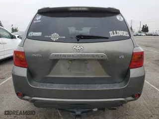 2008 Toyota Highlander Sport with VIN JTEDS43A582012955, listed as a Copart auction lot 50577885 with 195,347 mi miles and Salvage Title. Bid and sale history available at carsss.com. Image 6.