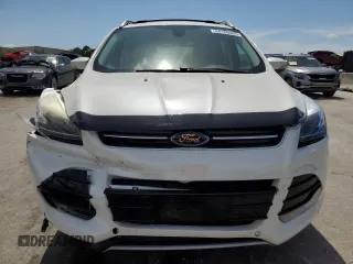 2013 Ford Escape Titanium with VIN 1FMCU0J95DUB50842, listed as a Copart auction lot 64188065 with 99,302 mi miles and Salvage title. Bid and sale history available at DreamBid. Image 5.
