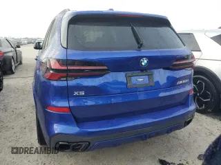2024 BMW X5 M60i with VIN 5UX33EU08R9T28706, listed as a Copart auction lot 75655144 with 0 mi miles and Non Repairable. Bid and sale history available at carsss.com. Image 6.