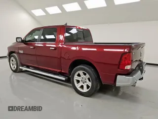 2018 Ram 1500 Lone Star Silver with VIN 1C6RR6LM4JS239160, listed as a Copart auction lot 64111555 with 158,195 mi miles and Clean title. Bid and sale history available at DreamBid. Image 2.