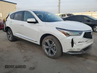 2023 Acura RDX w/Advance Package with VIN 5J8TC2H78PL006074, listed as a Copart auction lot 79515484 with 46,253 mi miles and Salvage Title. Bid and sale history available at carsss.com. Image 4.