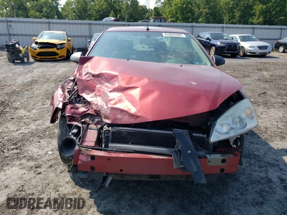 2008 Pontiac G6 1SV Value Leader with VIN 1G2ZF57B684280283, listed as a Copart auction lot 65560384 with 212,423 mi miles and Salvage Title. Bid and sale history available at carsss.com. Image 5.