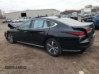 2018 Lexus LS with VIN JTHC51FF3J5002473, listed as a Copart auction lot 80737774 with 40,184 mi miles and Salvage Title. Bid and sale history available at carsss.com. Image 2.