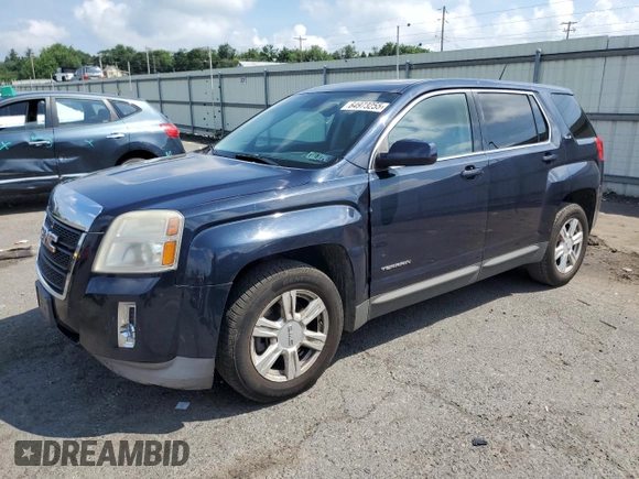 2015 GMC Terrain SLE с VIN 2GKALMEK2F6178784, выставлен на аукционе Copart как лот 64973255 с пробегом 152 560 миль миль и Списание • Salvage title. История ставок и продаж доступна на DreamBid. Изображение 1.